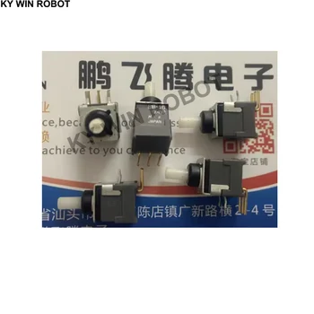 1 шт./ЛОТ Япония NKK BB-16AH водонепроницаемый и пылезащитный кнопочный переключатель изогнутая ножка 3 фута с кнопкой блокировки ключевой переключатель 0.4 ВА