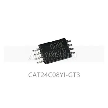 10 шт./лот CAT24C08YI-GT3 CAT24C08YI 24C08YI C08K EEPROM Serial-I2C 8K-бит 1K x 8 1,8 В/2,5 В/3,3 В/5 В 8-контактный разъем TSSOP T/R Новый