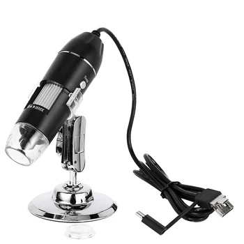 1600-КРАТНОЕ Увеличение Цифрового микроскопа USB, Камера Микроскопа, Совместимая с Window 7/8/10, Ручной USB-микроскоп