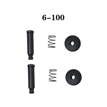 2 комплекта запасных частей для кнопки блокировки шлифовальной машины, черный пластик для угловой шлифовальной машины Bosch GWS6-100, Аксессуары для электроинструмента, кнопка блокировки