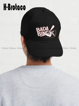 Bada Bing Full Neon Illuminati Variant - (Только Черного Цвета) Бейсболка, женские шляпы, Летние Регулируемые шляпы Для Дальнобойщиков, Джинсовые Шляпы, Солнцезащитные шляпы