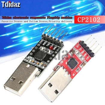 CP2102 Модуль с разъемом USB 2.0 для UART TTL 5PIN Последовательный преобразователь STC downloader UART