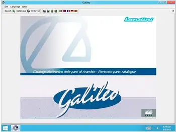 Landini EPC Galileo v8.0 - Каталог запасных частей для тракторов Landini.