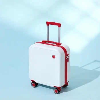 Macaron Color Унисекс Студенческая сумка для хранения большой емкости, маленькая модная сумка для женского багажа, 18-20-дюймовый бизнес-кейс для посадки на троллейбус