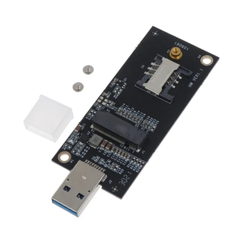 NGFF. 2-Ключ к корпусу адаптера USB3.0 со слотом для sim-карты для интерфейсного модуля 3G 4G WWAN LTE M2