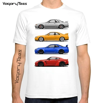 Skyline car Gtr Generation футболка с принтом, мужская повседневная уличная одежда в стиле хип-хоп, футболка для мальчиков, мужские футболки, топы, мужская одежда