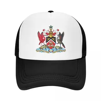 Бейсболка с гербом Тринидада и Тобаго, Пушистая шляпа, Бейсболка Rave |-F-| Кепка Женская Мужская