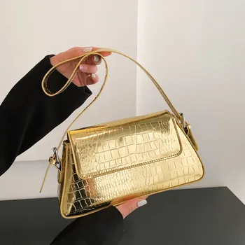 Брендовая женская сумка через плечо, модные кожаные сумки, набор для телефона, высококачественные дизайнерские женские сумки, ощущение роскоши, женская сумка для подмышек