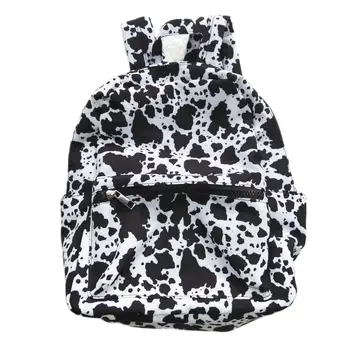Бутик BA0057, детский школьный рюкзак с принтом коровы, школьная сумка для детского сада, рюкзак на молнии в западном стиле