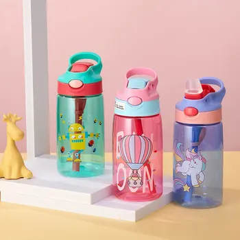 Детская бутылка для воды Beach Life, герметичная дизайнерская бутылка для женщин и девочек-подростков