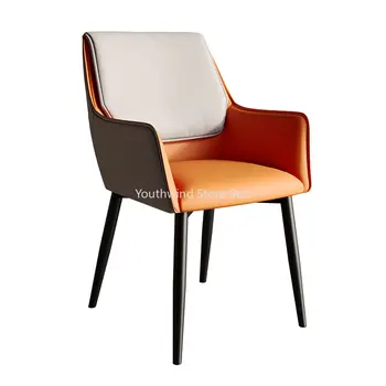 Дизайнерское кресло для столовой Nordic Lounge, Современное кресло-качалка, акцент для гостиной, мебель для балкона Sillas De Comedor MZYYH