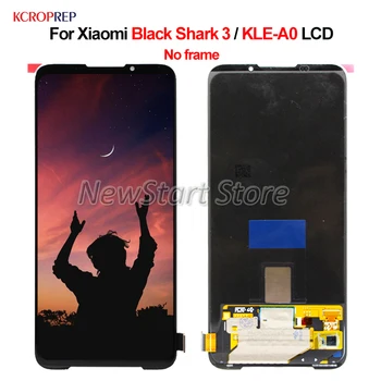 Для Xiaomi Black Shark 3 ЖК-Дисплей С Сенсорным Экраном Дигитайзер В Сборе Для Xiaomi BlackShark 3 KLE-A0 жк-Сменный Аксессуар