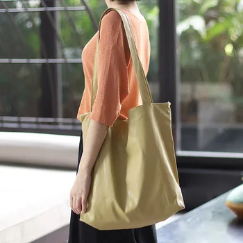 Женская портативная сумка через плечо из искусственной кожи, простая повседневная сумка-тоут, однотонные сумки, Дизайнерские сумки большой емкости, Большой кошелек для дам