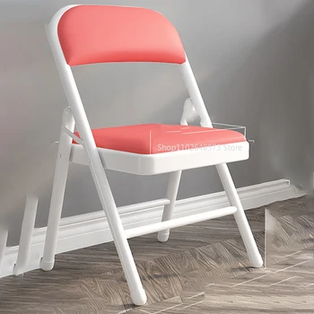 Кожаные обеденные стулья современного дизайна, складные кухонные Роскошные стулья для ожидания, Эргономичные Садовые принадлежности для дома OA50DC
