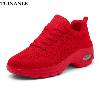 Кроссовки TUINANLE, женские дышащие носки, Легкая удобная женская спортивная обувь, кроссовки для ходьбы, Tenis De Mujer