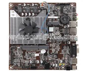 Материнская плата компьютера Core I3 4100U Industrial Control Motherboard ITX Small Motherboard CPU Set DDR3