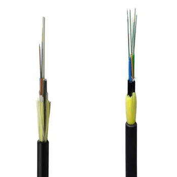 многомодовый 12-жильный волоконно-оптический кабель adss, волоконно-оптический кабель adss 12-жильный g.652, волоконно-оптический кабель adss
