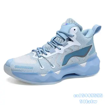 Модные мужские баскетбольные кроссовки 2023 года, дышащая спортивная обувь для занятий в тренажерном зале, Спортивные баскетбольные кроссовки для мужчин