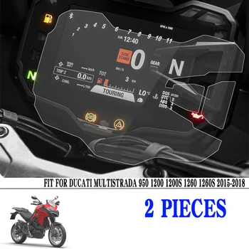 Мотоциклетная Защитная Пленка От царапин, Защитная Пленка для экрана, Пригодная для DUCATI Multistrada 950 1200 1200 S 1260 1260 S V2 S 2015-2018