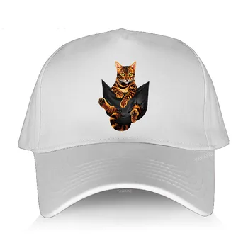 Мужская кепка роскошного бренда, спортивная кепка на открытом воздухе, регулируемый внутренний карман с бенгальским котом, Оригинальная новинка, бейсболки забавного дизайна