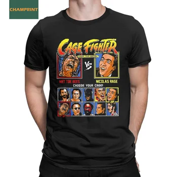 Мужские футболки Дешевые Изготовленные на заказ Cage Fighter Not The Bees Vs Nicolas Rage Выбери свою хлопковую футболку в клетку, идею подарка, футболку, классную одежду