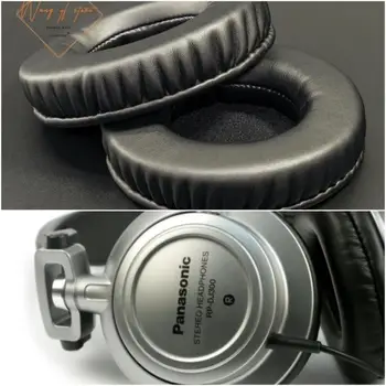 Мягкие кожаные амбушюры, поролоновая подушка для наушников Panasonic Rp DJ 300 DJ 400, отличное качество, недешевая версия