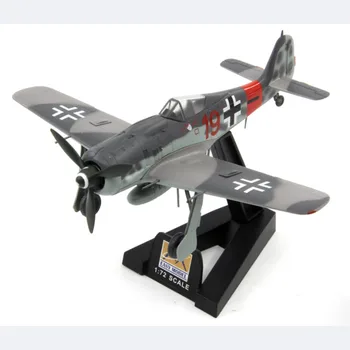 Немецкий истребитель FW190A-8 в масштабе 1/72 Второй мировой войны, Готовая модель самолета, Статичные украшения, Коллекция игрушек для показа 36361