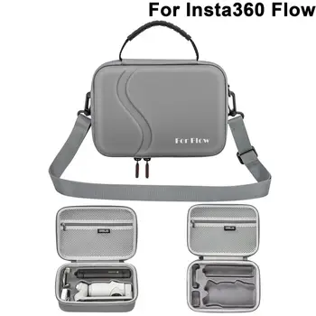 Новая коробка для камеры из искусственной кожи для Insta360 Flow, сумка для переноски, сумка через плечо, переносная сумка для хранения, ручка, чехол, Ремешок, аксессуары для камер