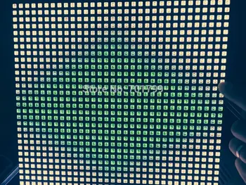 Панель внутреннего светодиодного дисплея P10 APA102C full color RGB, 28*28 пикселей, 280 мм * 280 мм; Алюминиевая пластина