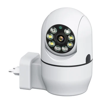 Подключаемая Камера 720P Внутренняя Беспроводная Домашняя Камера WiFi PTZ-Камера 360 Градусов Внутренняя Камера Ночного Видения Обнаружение Движения
