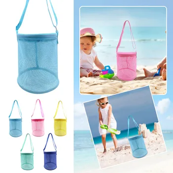 Сетчатая пляжная сумка-тоут с изолированным кулером Kids Summer Seaside Ii Сетчатая карманная доска для плавания, плавающий столик для бассейна