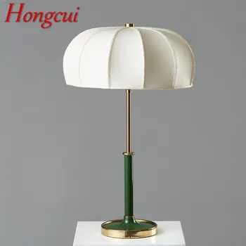 Современная настольная лампа Hongcui, креативная светодиодная лампа зонтичного типа для дома, гостиной, спальни, прикроватного декора.