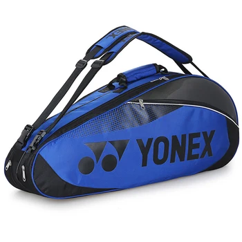 Сумка для бадминтона YONEX На 6 Ракеток С Отделением Для обуви, Спортивный рюкзак Большой емкости, Вмещающий Все аксессуары для Волана