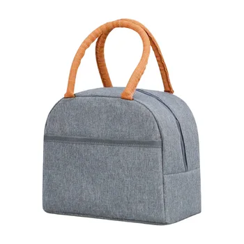 Сумка для пикника на открытом воздухе Оксфорд Портативная изоляционная сумка для ланча Bento Box Контейнер для еды для кемпинга термосумка