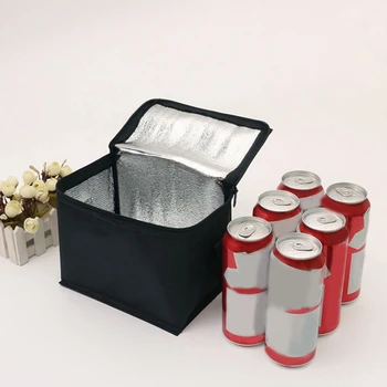 Сумка-холодильник, изолированный герметичный ящик для льда, складная сумка-холодильник для заморозки обедов