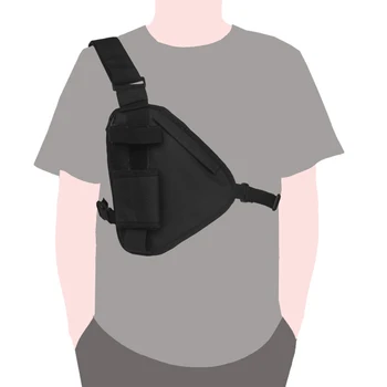 Функциональная тактическая нагрудная сумка для женщин, модный жилет в стиле хип-хоп, сумки для уличной одежды, новая поясная сумка, треугольная нагрудная сумка унисекс