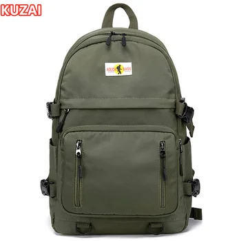 Школьный рюкзак KUZAI водонепроницаемый желто-черный рюкзак с USB-портом сумка для книг большой школьный рюкзак для мальчиков и девочек-подростков